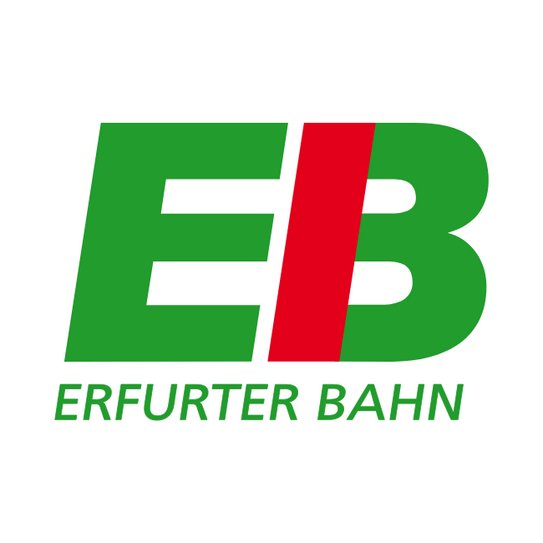 Logo der Erfurter Bahn GmbH